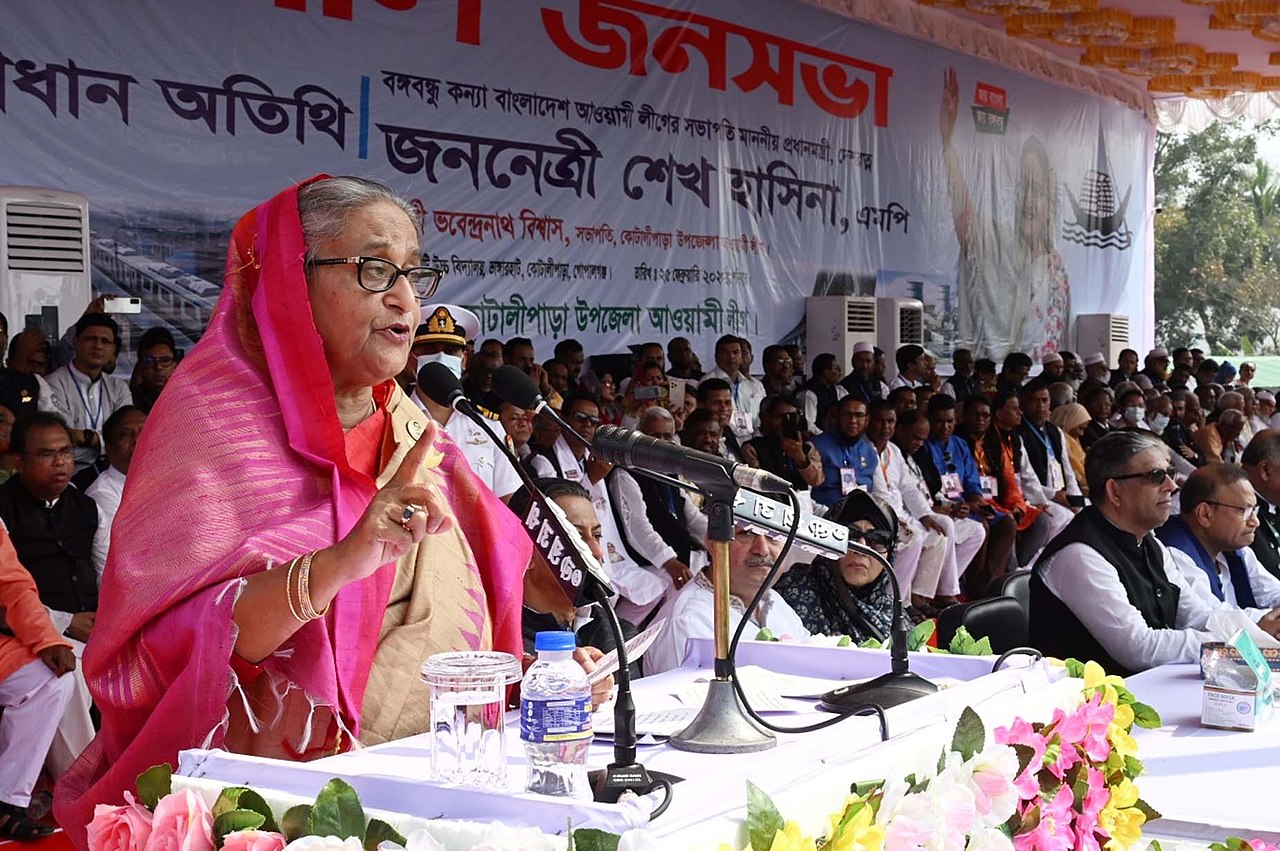 Sheikh Hasina Image DelwarHossain Wikimedia Commons